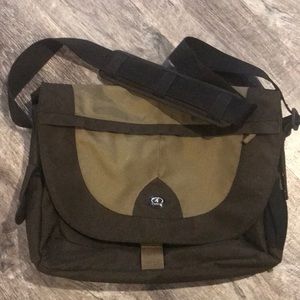 Tamrac Brown/Tan Computer Messenger Bag